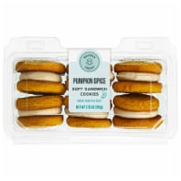 Bakery Fresh Pumpkin Spice Filled Sandwich Cookies Perspective: Main