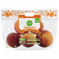Simple Truth Organic™ Fresh Peaches in 2 LB Bag Perspective: Main
