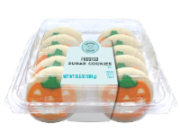 Bakery Fresh Vanilla Spooky Halloween Frosted Cookies Perspective: Main