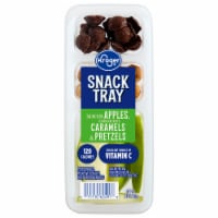 Kroger® Sliced Apples Chocolate Caramels & Pretzels Snack Tray