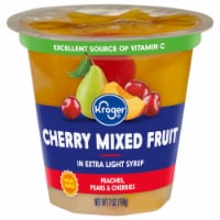 Kroger Cherry Fruit Medley Fruit Cup