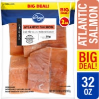 Kroger® Farm Raised Atlantic Salmon Portions Frozen BIG DEAL! Perspective: Main