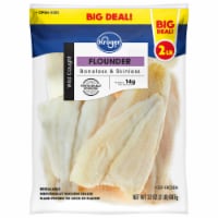 Kroger® Wild Caught Flounder Fillets Frozen BIG DEAL! Perspective: Main