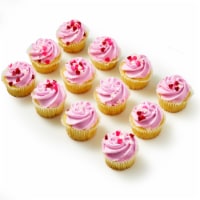 Bakery Fresh Mini Valentine Vanilla Cupcake Perspective: Main
