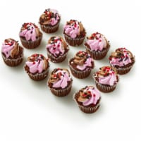 Bakery Fresh Mini Valentine Chocolate Cupcake Perspective: Main