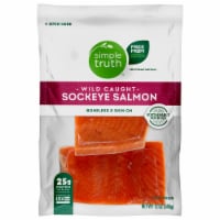 Simple Truth® Wild Caught Sockeye Salmon Portions Frozen Skin On Perspective: Main