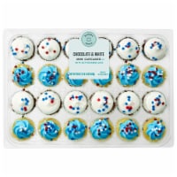 Bakery Fresh Patriotic Mini Cupcakes