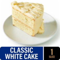 Private Selection® Classic White Cake Slice Perspective: Main