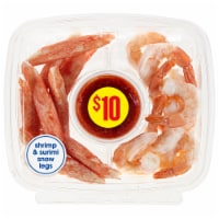 Kroger® Shrimp & Surimi Snow Legs Bowl with Cocktail Sauce Perspective: Main