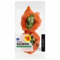Kroger® Farm Raised Atlantic Salmon with Spinach and Feta Stuffing Perspective: Main