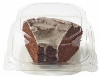 Bakery Fresh Chocolate Pudding Cake Slice Perspective: Main