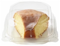 Bakery Fresh Sour Cream Pudding Cake Slice Perspective: Main