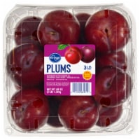 Fresh Kroger® Plums in 3lb Clamshell Perspective: Main