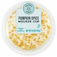 Bakery Fresh Pumpkin Spice Mousse Cup Perspective: Main