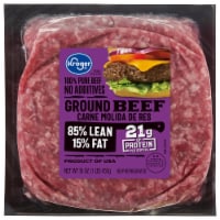 Kroger® 85/15 Ground Beef Pack 1 LB Perspective: Main