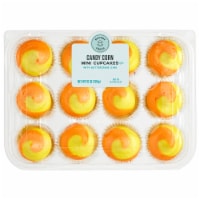Bakery Fresh Candy Corn Mini Cupcakes Perspective: Main