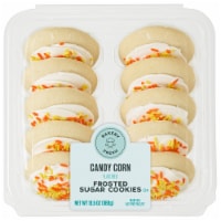 Bakery Fresh Candy Corn Frosted Cookies Perspective: Main