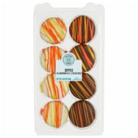 Chocolaty Dipped Mixed Drizzled Sandwich Cookies Perspective: Main