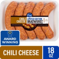 Kroger® Limited Edition Chili Cheese Bratwurst, 5 ct / 18 oz