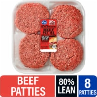 Kroger® 80/20 Ground Beef Patties Perspective: Main