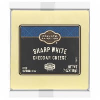 Private Selection® Sharp White Cheddar Block Cheese Perspective: Main