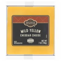 Private Selection® Mild Yellow Cheddar Block Cheese Perspective: Main