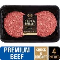 Private Selection® Chuck & Brisket Ground Beef Patties Perspective: Main