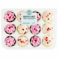 Bakery Fresh Mini Valentine’s Day Assorted Cupcakes Perspective: Main