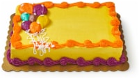 Bakery White Sheet Cake with Buttercream Icing