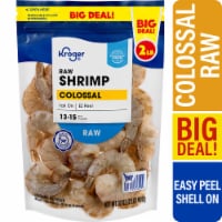 Kroger® Colossal Shrimp Raw EZ Peel Tail On BIG DEAL!