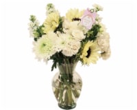 Bloom Haus™  Vanderpump Villa Blanca Fresh Cut Flower Arrangement in Vase Perspective: Main