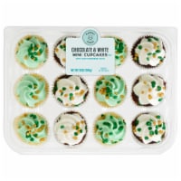 Bakery Fresh St. Patrick's Day Mini Cupcakes Perspective: Main