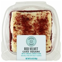 Red Velvet Cake Square Perspective: Main