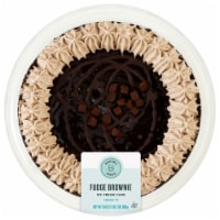 Bakery Fresh Fudge Brownie Ice Cream Cake Perspective: Main