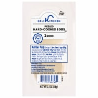 Deli Kitchen Peeled Hard-Cooked Eggs 2ct Perspective: Main
