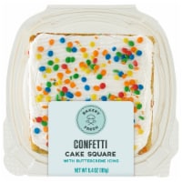 Bakery Fresh Confetti Cake Square Perspective: Main