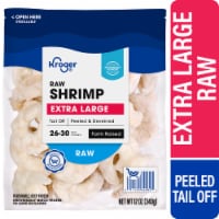 Kroger® Extra Large Raw Shrimp Peeled and Deveined Tall Off Perspective: Main