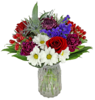 Bloom Haus Berry Cobbler Flower Arrangement Perspective: Main