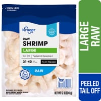 Kroger® Large Raw Shrimp Peeled & Deveined Tail Off Perspective: Main