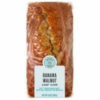 Bakery Fresh Banana Walnut Loaf Cake Perspective: Main