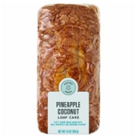 Bakery Fresh Pineapple Coconut Loaf Cake Perspective: Main