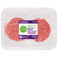 Simple Truth® 85/15 Grass Fed Natural Ground Beef Patties Perspective: Main