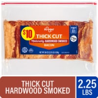 Kroger® Naturally Hardwood Smoked Thick Cut Bacon Perspective: Main