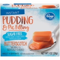 Kroger® Butterscotch Instant Sugar Free Pudding & Pie Filling Perspective: Main