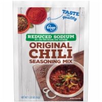 Kroger® Reduced Sodium Original Chili Seasoning Mix Perspective: Main