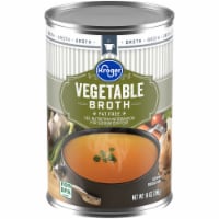 Kroger® Fat Free Vegetable Broth Perspective: Main