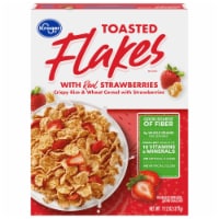 Kroger® Toasted Flakes with Strawberries Cereal