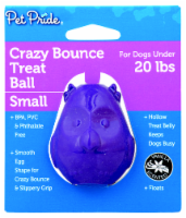 Pet Pride® Small Crazy Bounce Treat Ball Perspective: Main