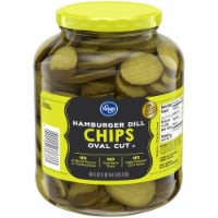 Kroger® Oval Cut Hamburger Dill Pickle Chips