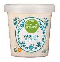 Simple Truth Organic™ Vanilla Ice Cream Pint Perspective: Main